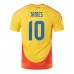 Colombia James Rodriguez #10 Hjemmedrakt Copa America 2024 Korte ermer